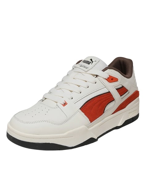 Puma Lace Fastening with Faux Leather Upper