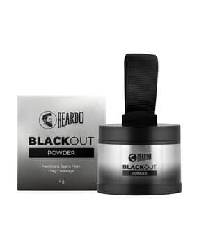 beardo Blackout Beard & Hair Powder - Black-picture-48
