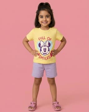 nauti nati Printed T-Shirt & Shorts Set-picture-15
