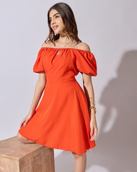 Buy Red Dresses for Women by Laycra Online | Ajio.com