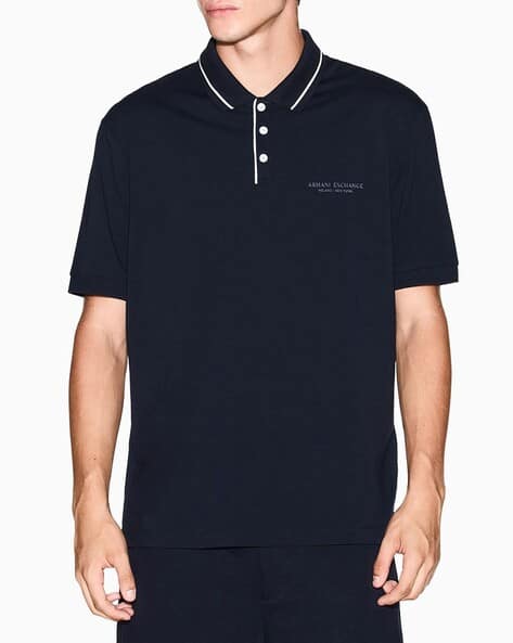 ARMANI EXCHANGE MI/NY Regular Fit Polo T-Shirt