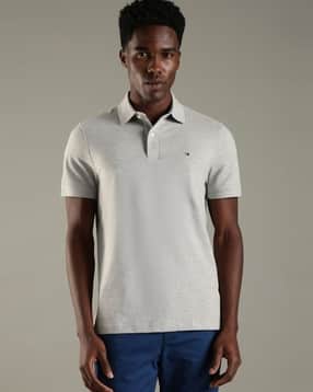 Printed Regular Fit Cotton Polo T-Shirt-image-2