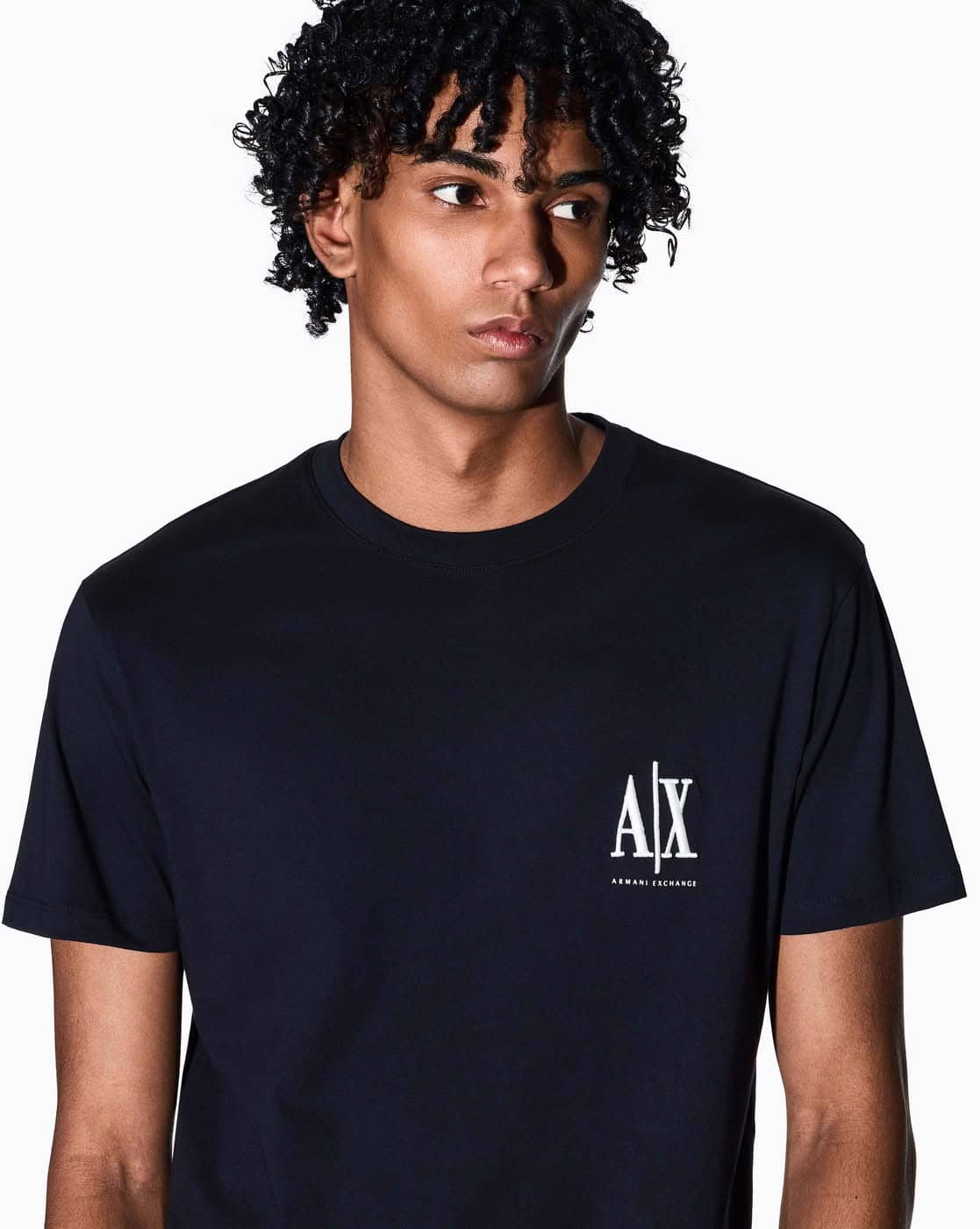 Buy ARMANI EXCHANGE Icon Project Regular Fit Crew Online | Ajio.com