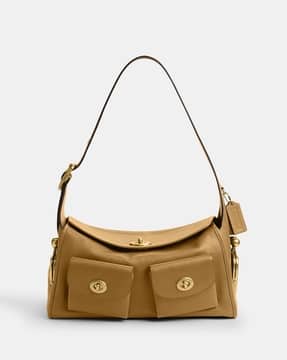 バッグ Coach Archive Turnlock Crossbody Bag Tan Buy Coach The Coach Originals Turnlock Haversack Natural Grain