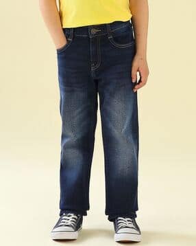 u.s. polo assn. Boys Mid-Wash Relaxed Fit Jeans -picture-27