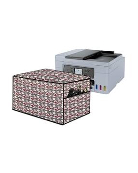 stylista Floral Print Waterproof & Dustproof Printer Cover-picture-28