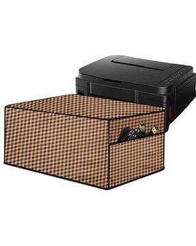 stylista Checked Waterproof and Dustproof Printer Cover-picture-26