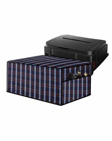Stylista Checked Waterproof & Dustproof Printer Cover