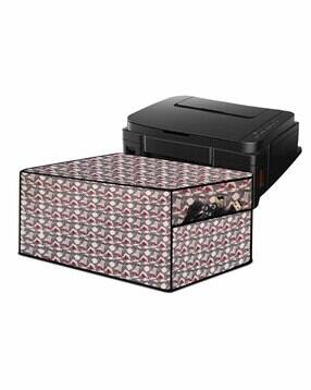 stylista Floral Print Waterproof & Dustproof Printer Cover-picture-38
