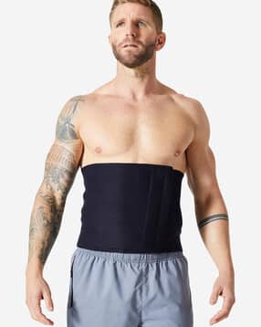 Men Fittness Sweat Belt with Velcro Closure-image-37