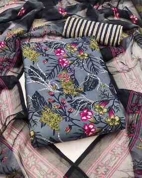 anand Women Printed 3-Piece Unstitched Dress Material-picture-16