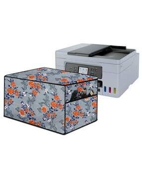 stylista Floral Print Waterproof & Dustproof Printer Cover-picture-37