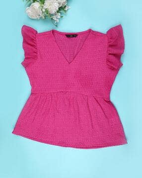 v-mart Girls Regular Top-picture-30