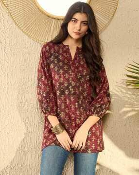 acai Women Printed Straight Tunic-picture-29