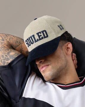 the souled store Unisex Embroidered Baseball Cap -picture-17