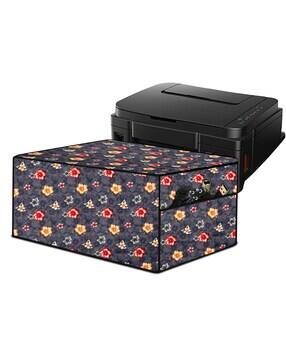 stylista Floral Print Waterproof and Dustproof Printer Cover-picture-10