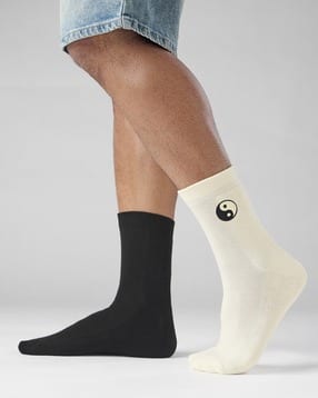 the souled store Men Colourblock Socks-picture-23