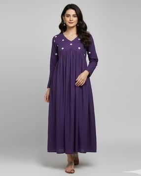 Rayon Embroidery Kurta-image-26