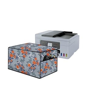 stylista Floral Print Waterproof and Dustproof Printer Cover-picture-13