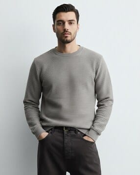mischief monkey Men Round-Neck Sweatshirt-picture-32