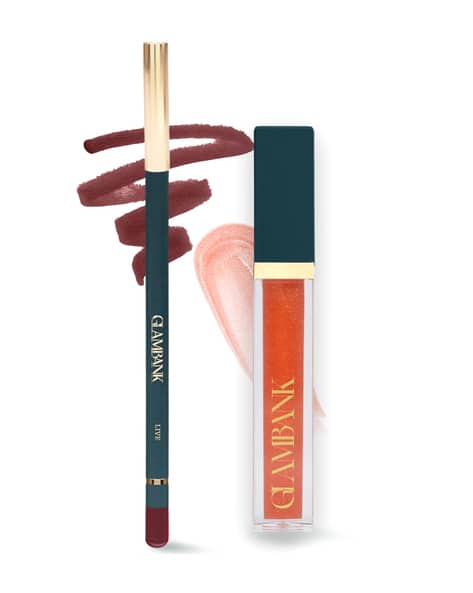 Glambank Lip Pencil & Lip Oil Set