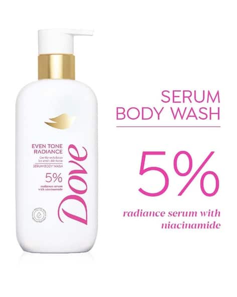 DOVE 5 Radiance Serum with Niacinamide Even Tone Bodywash
