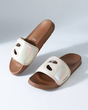 chupps Women Round Toe Slip-On Slides-picture-39
