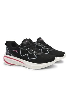 jqr Women Round Toe Lace-Up Fastening Sport Shoes-picture-20