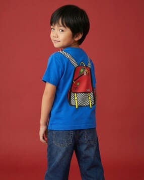nauti nati Boys Printed Crew-Neck T-Shirt-picture-28