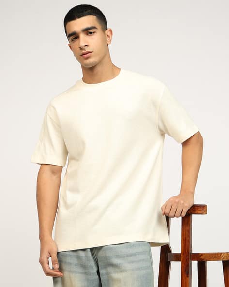 Calvin Klein Jeans Brushed Rib Relaxed Fit T-Shirt