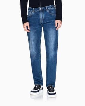 armani exchange Men J13 Denim Comfort Slim Fit Jeans-picture-42
