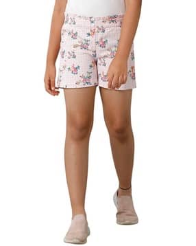 under fourteen only Girls Embroidery Hot Pants-picture-20