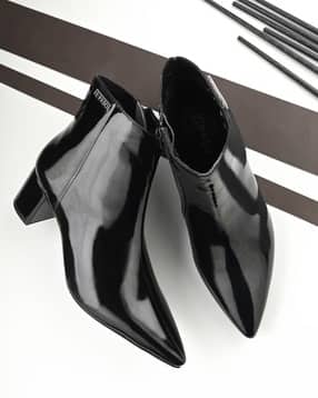 el paso Women Block-Heeled Ankle-Length Chelsea Boots-picture-12
