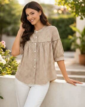 nyrika Women Cotton Regular Fit Top-picture-12
