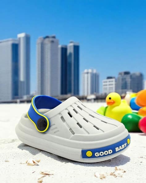 TRV Boys Round-Toe Slip-On Slides