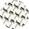 Men Houndstooth Print Slim Fit Cotton Polo T-Shirt