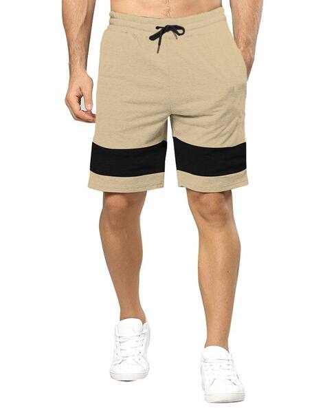 TRIPR Men Colourblocked Regular Fit City Shorts