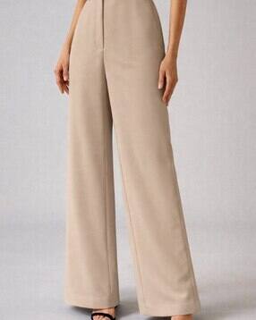 buda jeans co Women High-Rise Straight Fit Trousers-picture-53