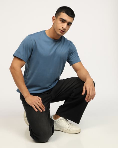 Calvin Klein Jeans Logo Tape Regular Fit T-Shirt