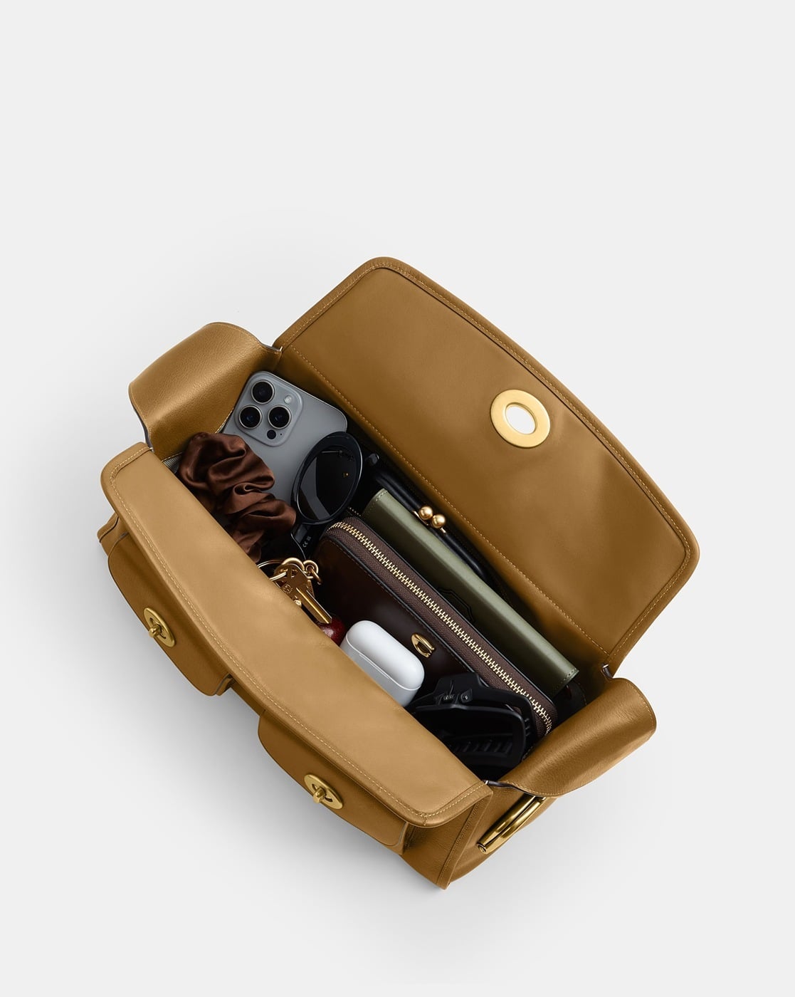 Buy Coach The Coach Originals Turnlock Haversack Natural Grain