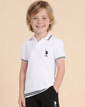 u.s. polo assn. Boys Logo Regular Fit Polo T-Shirt-picture-37