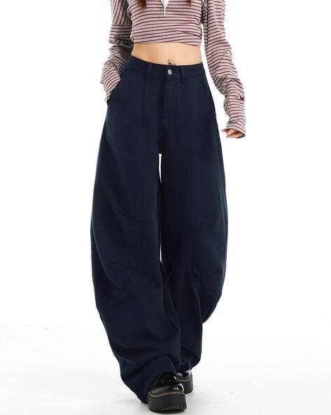 Lulu & Sky Women Flared High-Rise Jeans