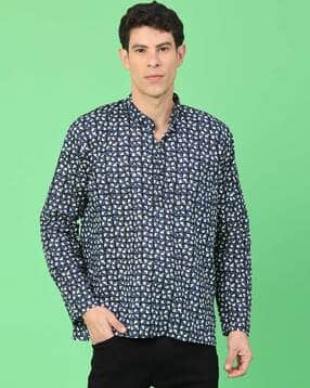 v-mart Men Printed Regular Fit Kurta-picture-22