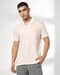 Men Printed Slim Fit Cotton Polo T-Shirt