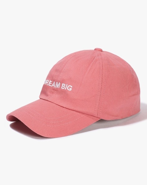YOUSTA Women Typographic Print Cotton Baseball Cap