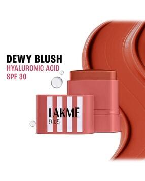 lakme 9to5 Hya Beach Edit SPF BlushCreamy Texture Travel friendly Dewy Finish – Off Duty Coral-picture-18