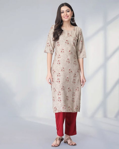 Popmantra Women Printed Kurta Set