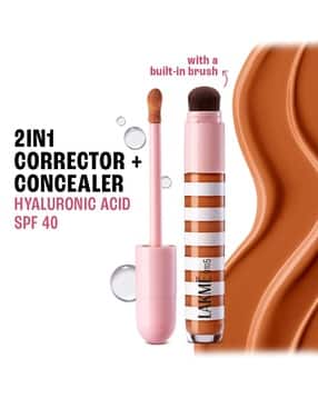 lakme 9to5 Hya Beach Edit Color Correcting Concealer SPF 40 Full Matte Coverage Rich 6-picture-33