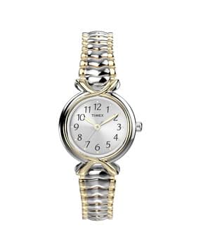 Women Analogue Watch with Stainless Steel Strap - T21854-image-4