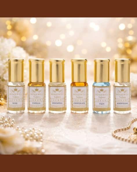 Menjewell Men Pack of 6 Hand Care Perfumes
